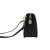 Black Caviar Edie clutch handbag in black