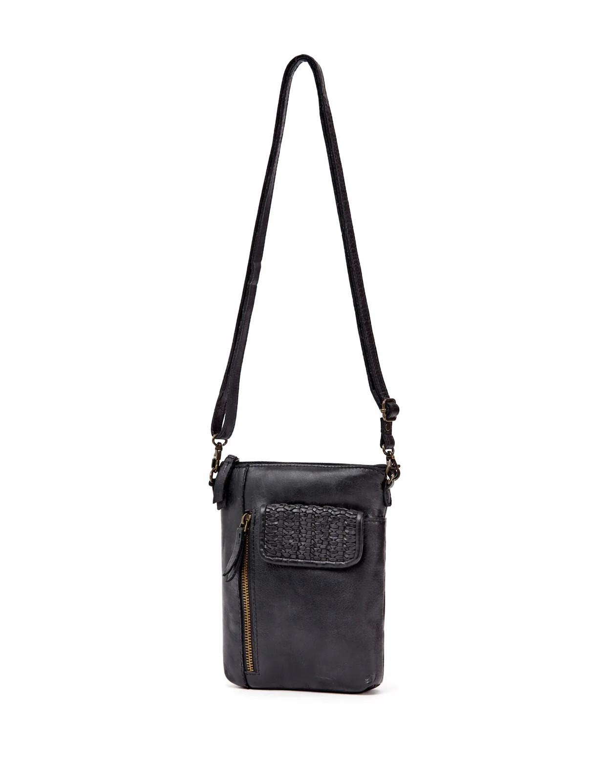 Saddle & Sash Handbag A0016 Black