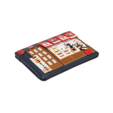 Vendula Sushi Blue Zipper Coin Purse