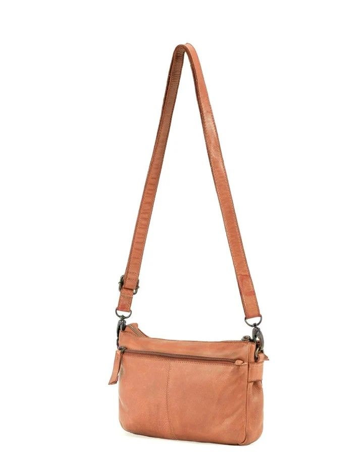 Saddle & Sash Handbag A0038 Tan