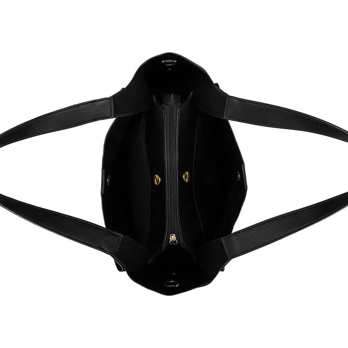 Black Caviar Handbag Sylvie Black