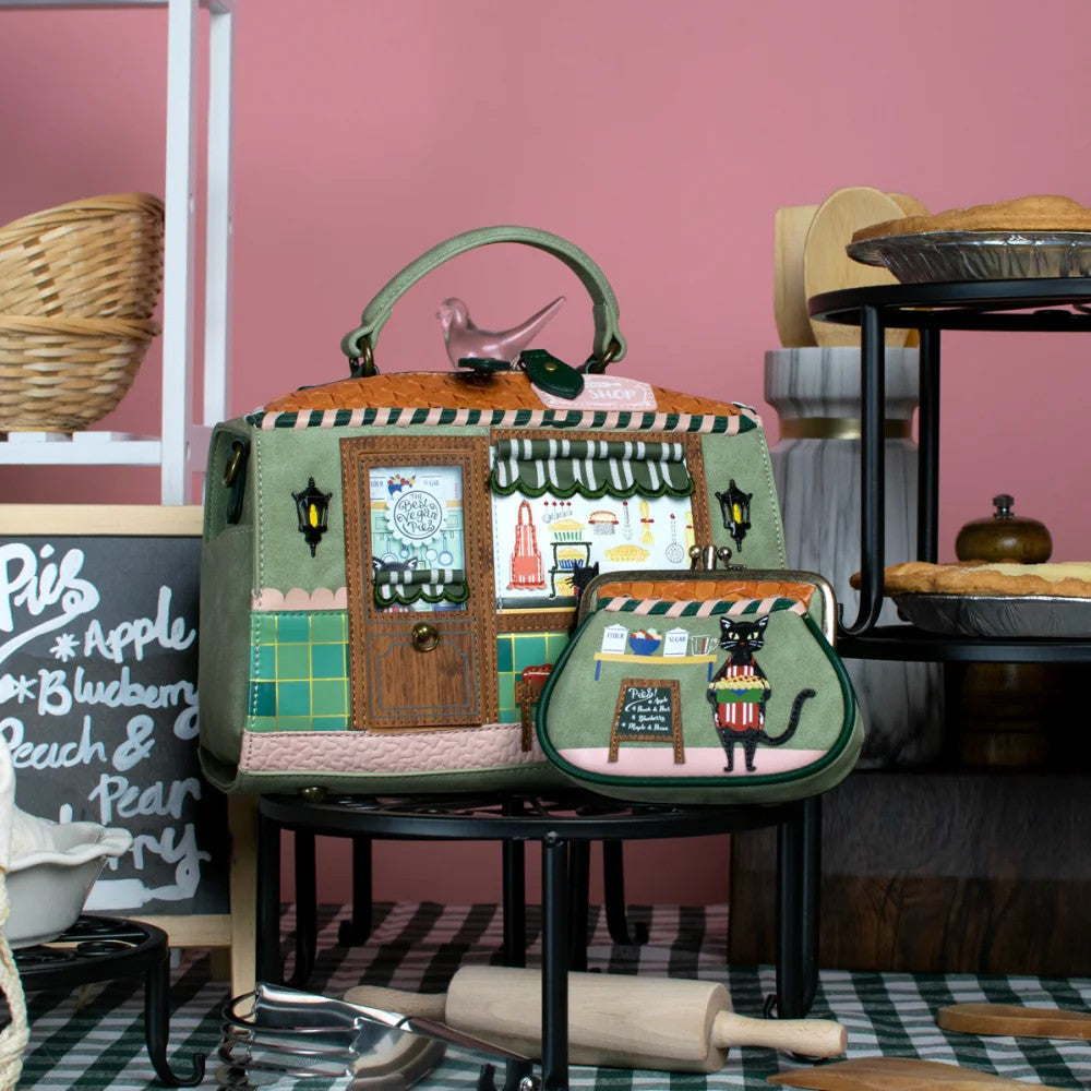 Vendula Pie Shop Clipper Coin Purse