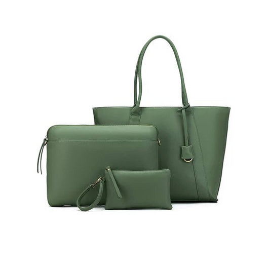 Black Caviar Handbag Harriet Pistachio