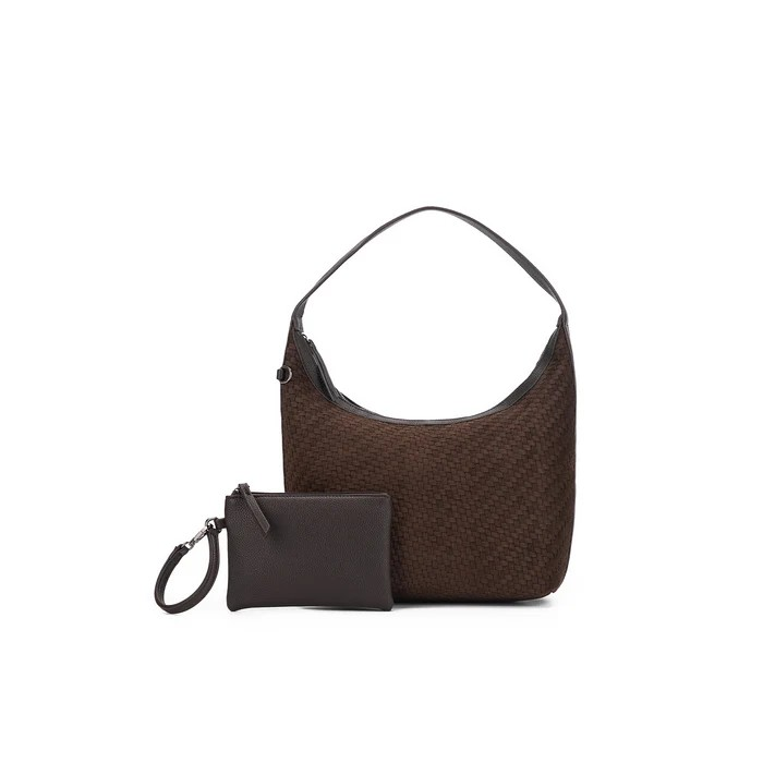 Black Caviar Handbag Bessette Cocoa