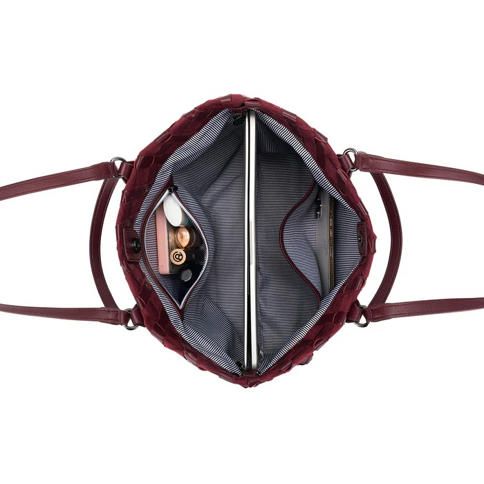 Black Caviar Handbag Lexington Cherry