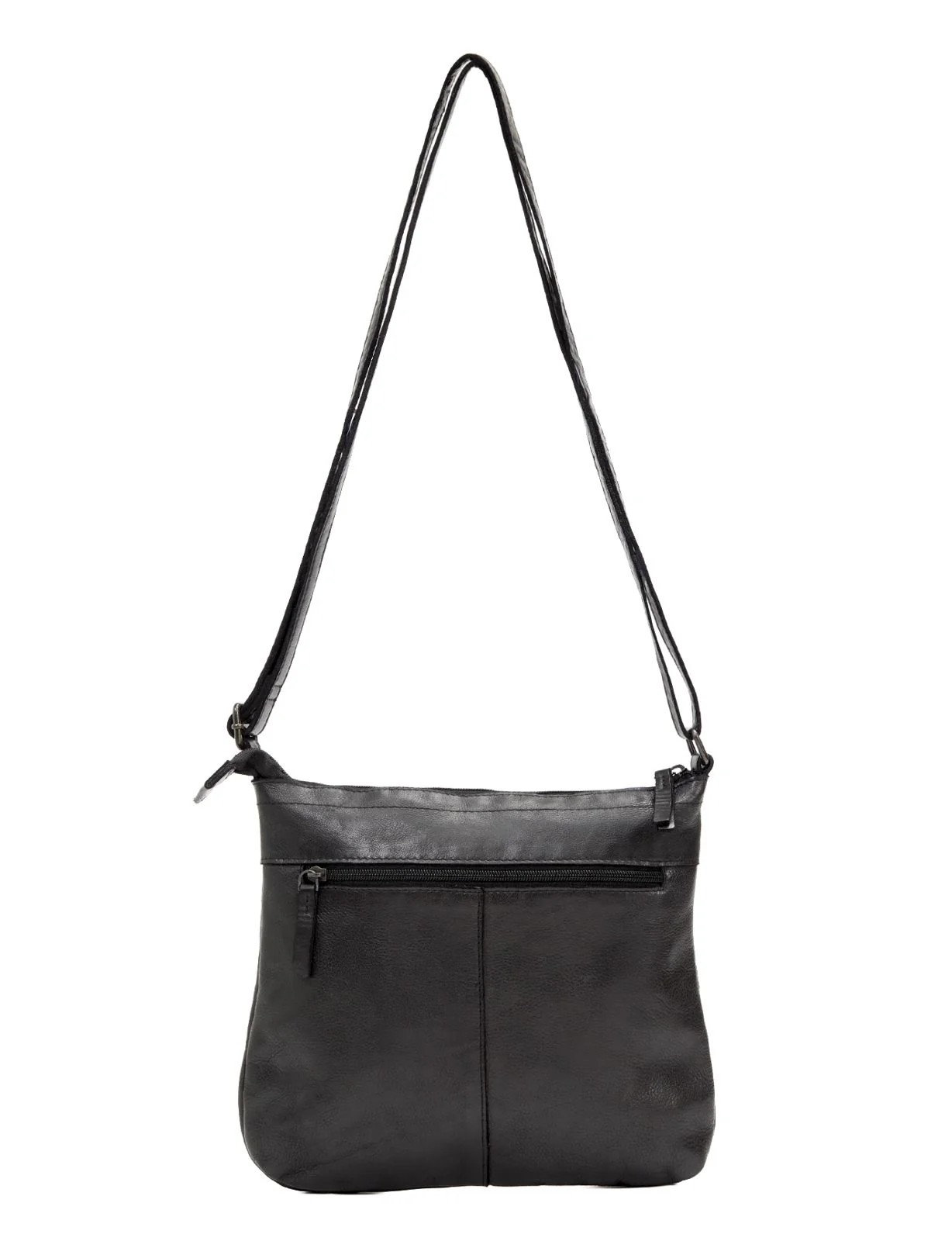 Saddle & Sash Handbag A0007 Black