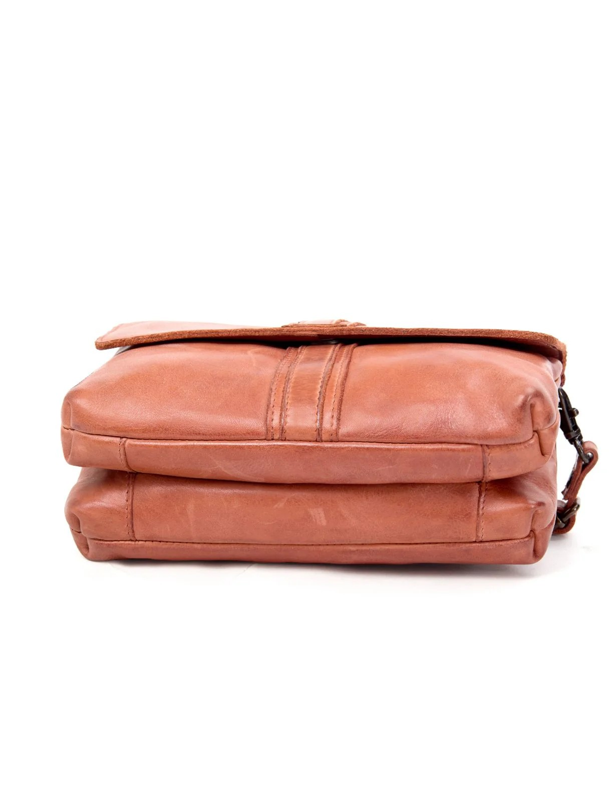 Saddle & Sash Handbag A0015 Tan