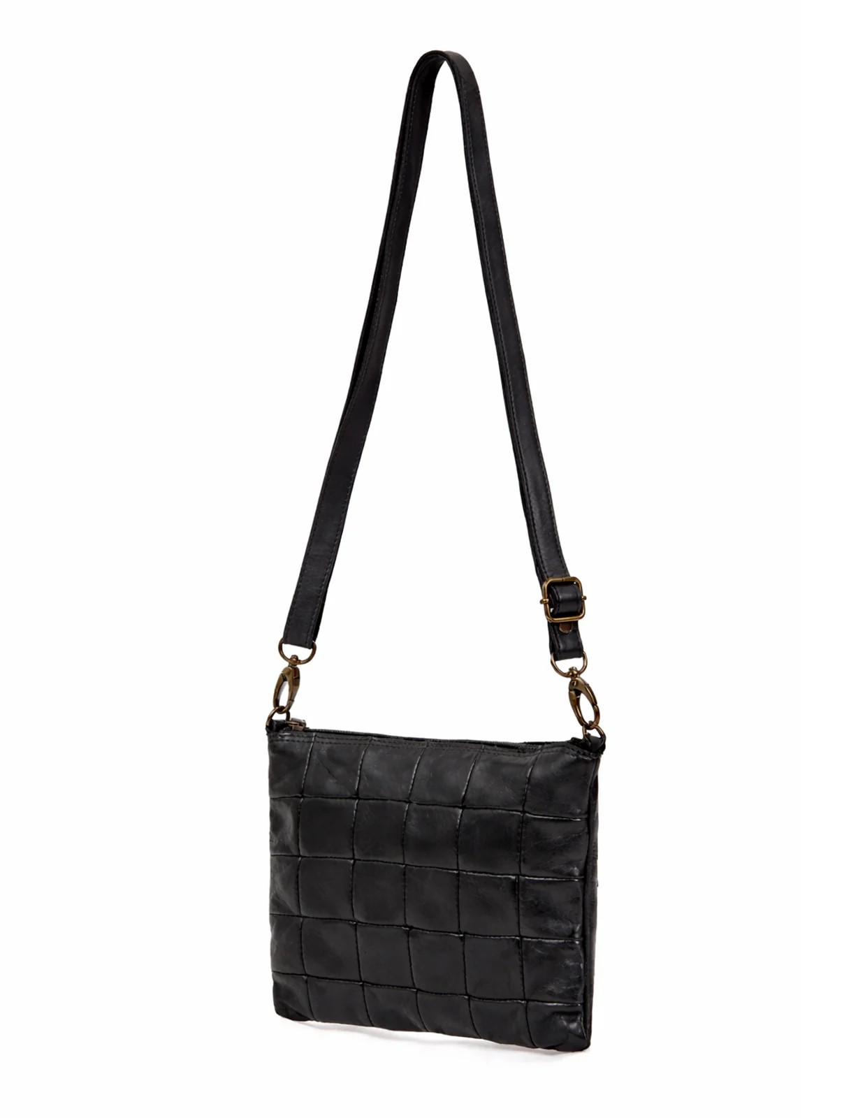 Saddle & Sash Handbag A0010 Black