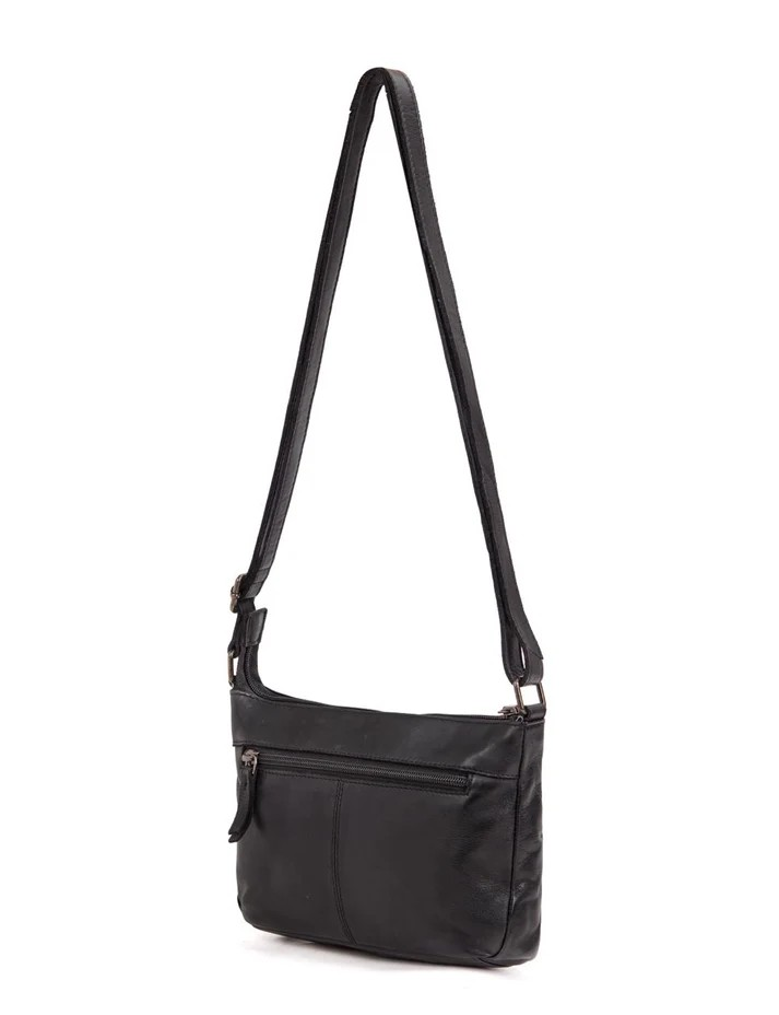 Saddle & Sash Handbag A0032 Black