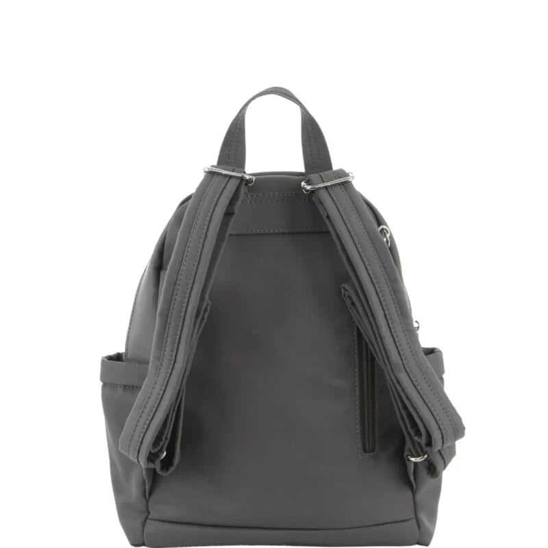Pierre Cardin Slash-Proof Anti-Theft Backpack - Grey