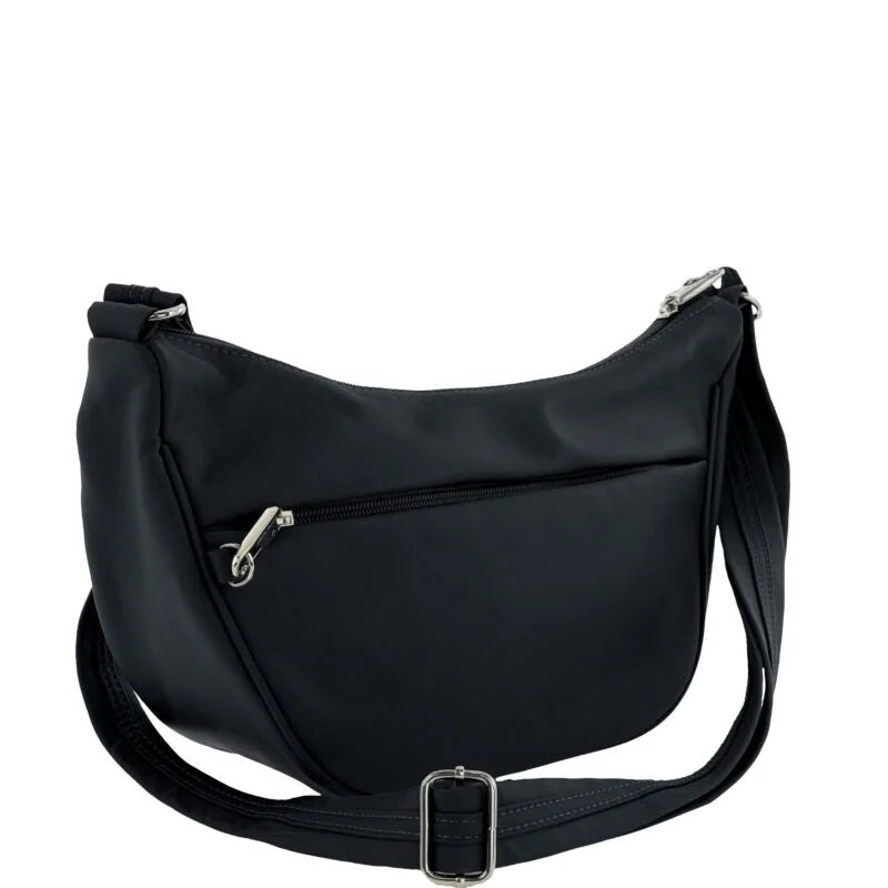 Pierre Cardin Slash-Proof Anti-theft Cross Body Handbag - Black