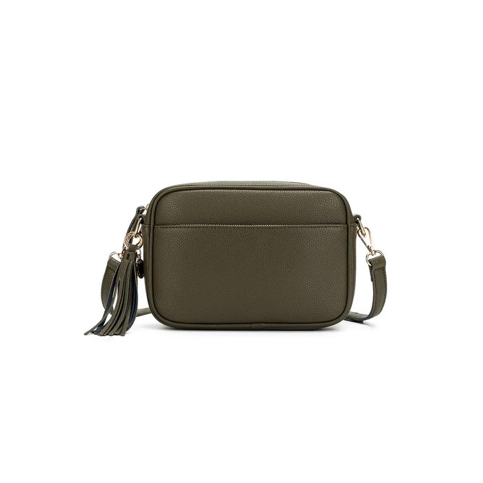 Black Caviar Handbag Indie Dark Olive
