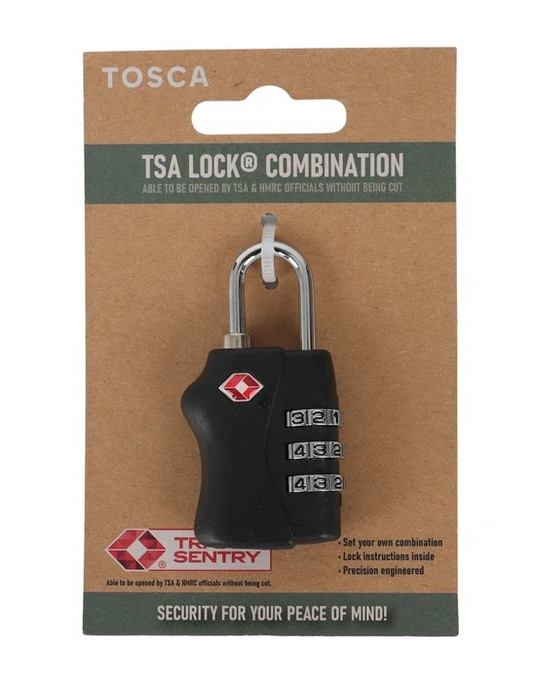 Tosca TSA Combination Lock TCA005 Black