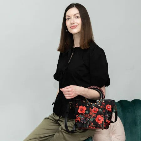 Vendula Butterfly Mini Lea Bag