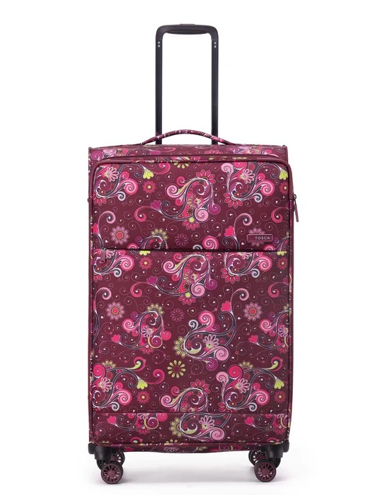 Tosca So Lite 79cm Case Wine Paisley