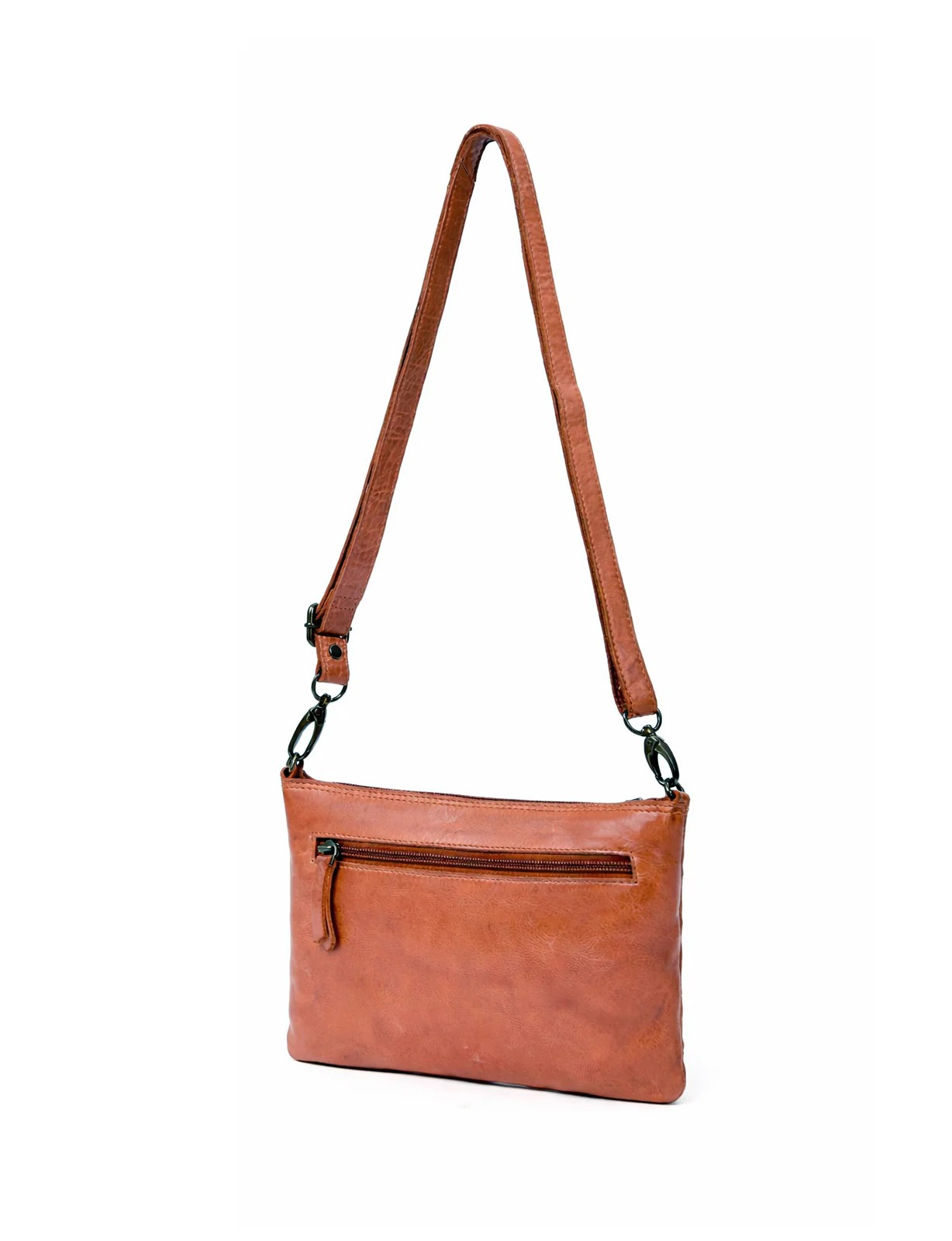 Saddle & Sash Handbag A0010 Tan