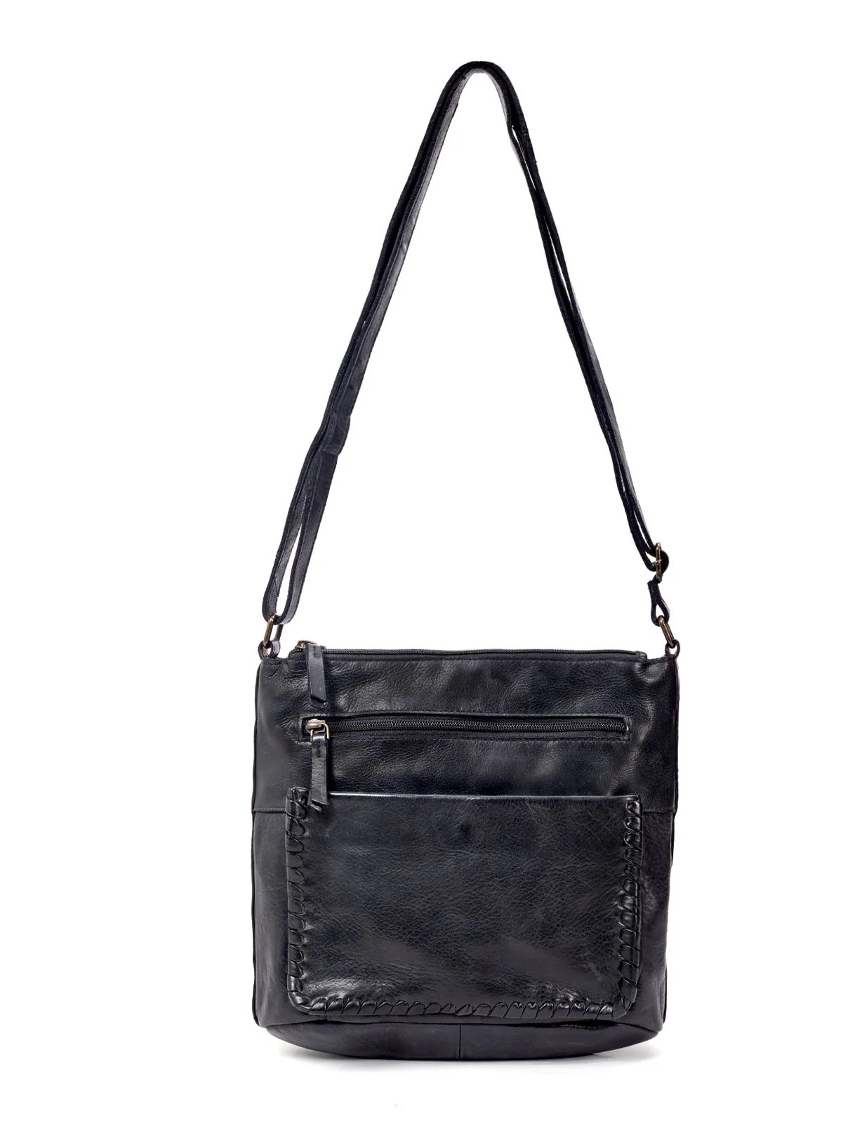 Saddle & Sash Handbag A0020 Black