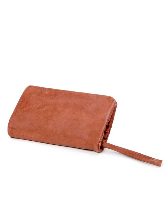 Saddle & Sash Purse A0025 Tan