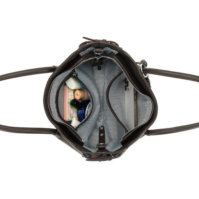 Black Caviar Handbag Alexandra Cocoa
