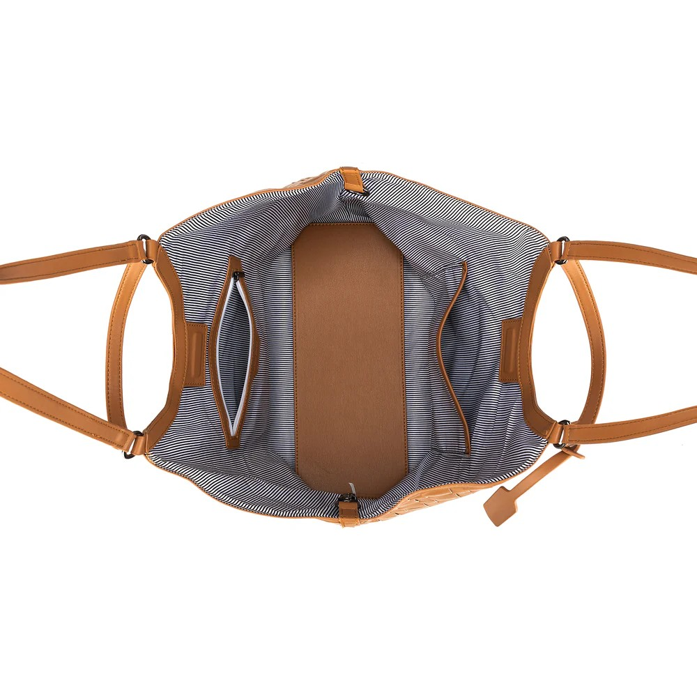 Black Caviar Handbag Solana Tan