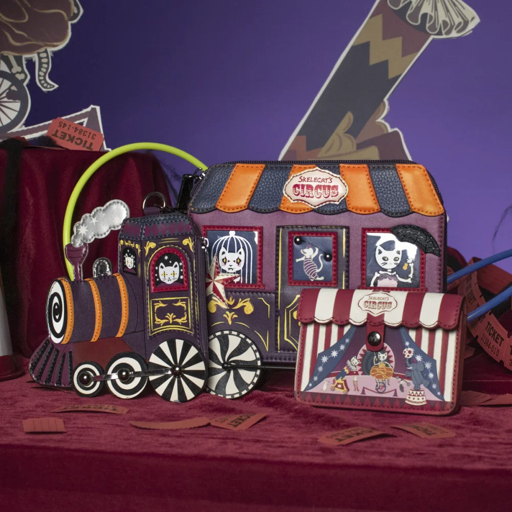 Vendula Skelecats Ghost Train Bag-Charm