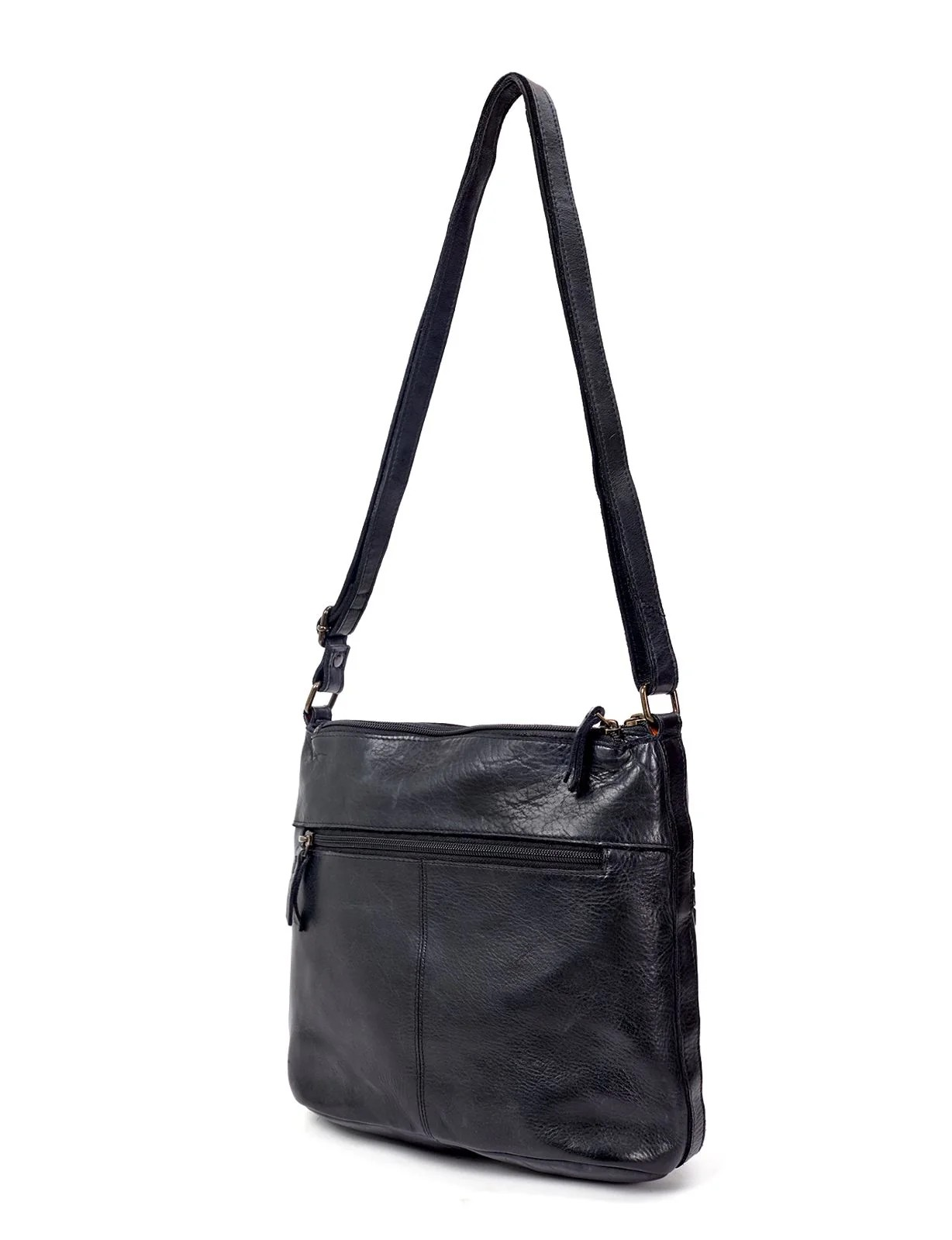 Saddle & Sash Handbag A0020 Black