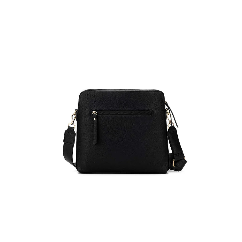 Black Caviar Handbag Paige Black