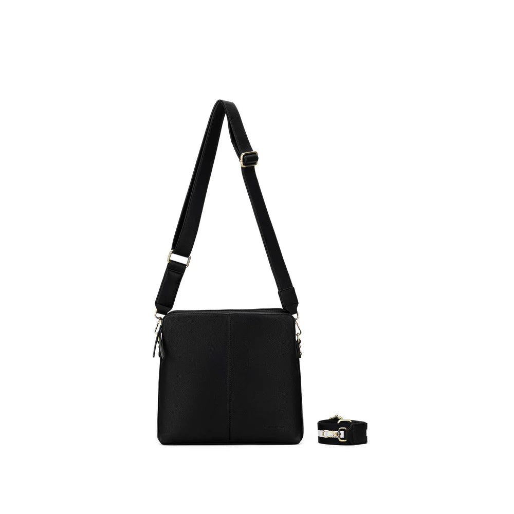 Black Caviar Handbag Paige Black