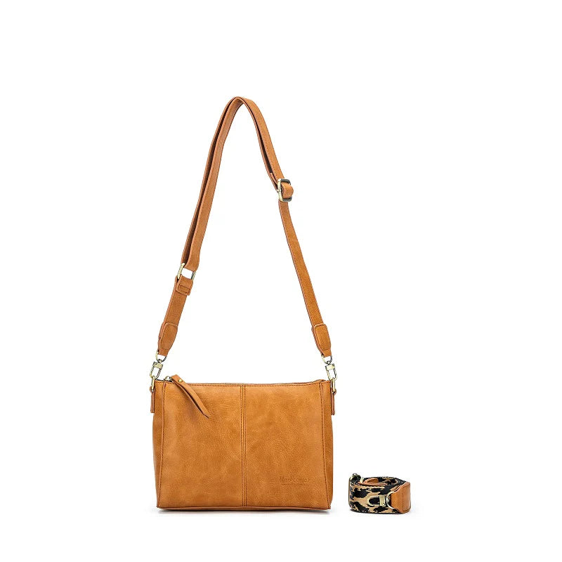 Black Caviar Handbag Aspen Tan