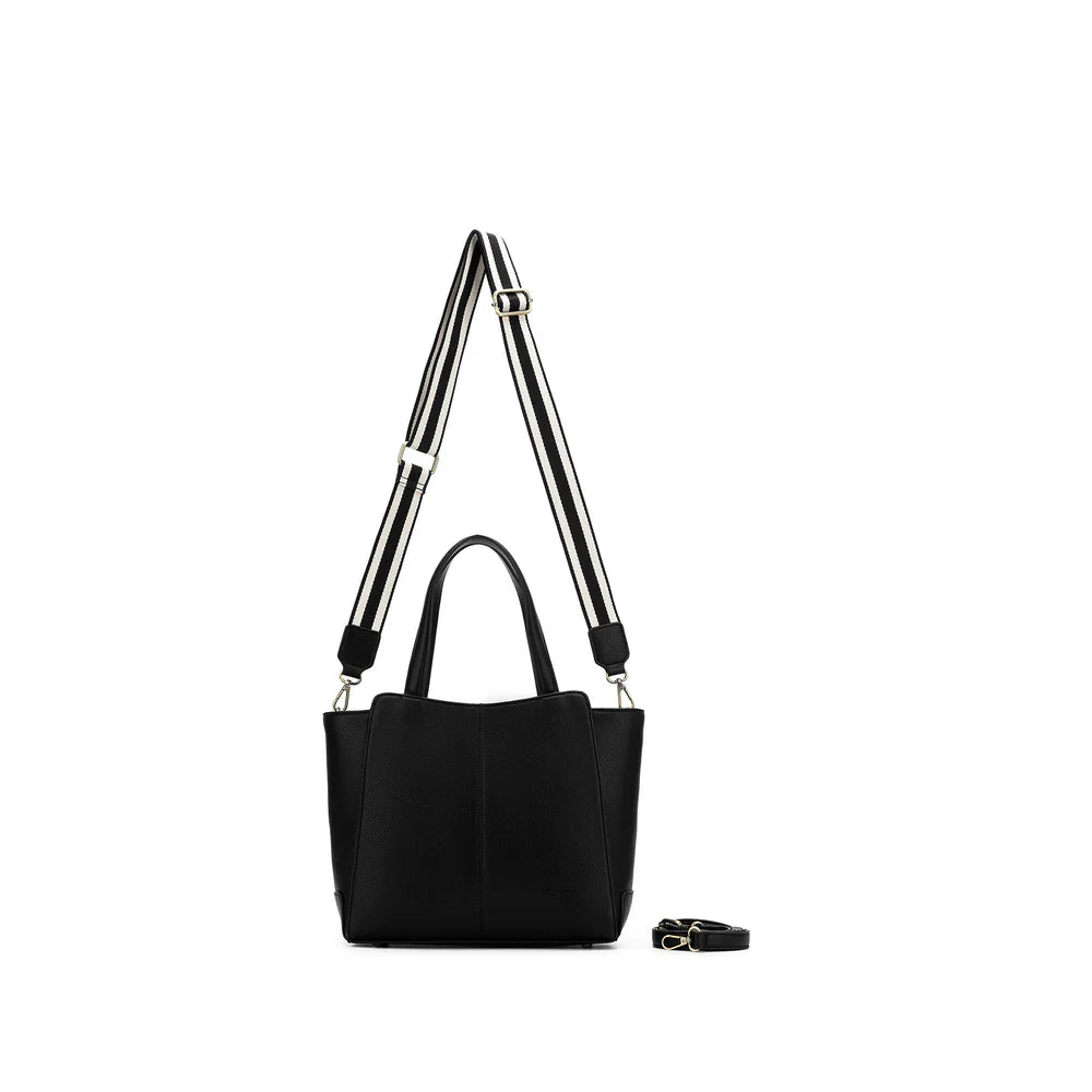 Black Caviar Handbag Penelope Black