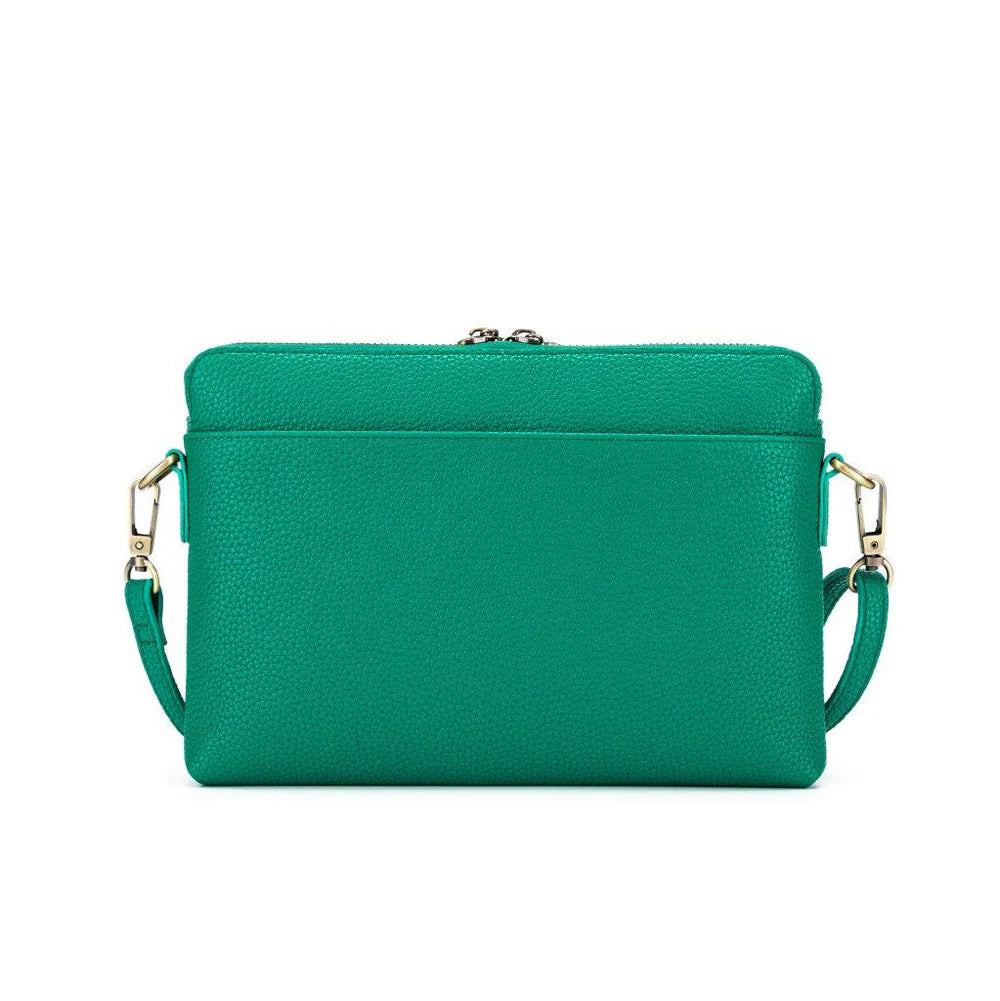 Black Caviar Handbag Kiara Green