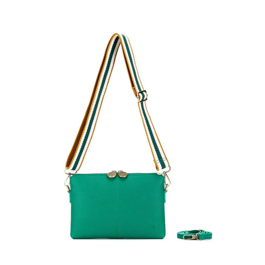 Black Caviar Handbag Kiara Green