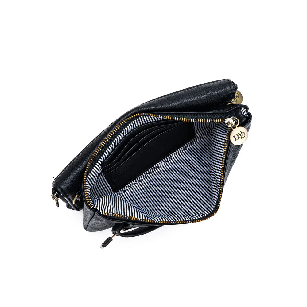 Black Caviar Handbag Roxie Black