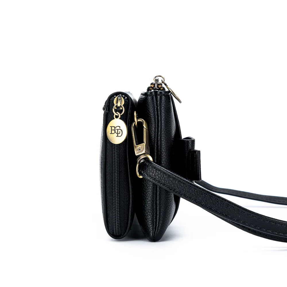 Black Caviar Handbag Roxie Black