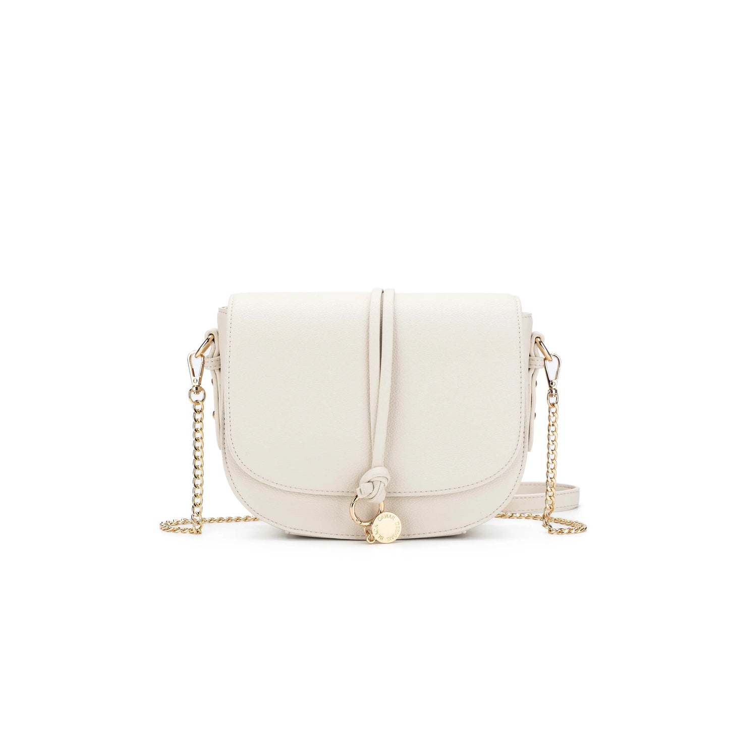 Black Caviar Handbag Antonia Ivory