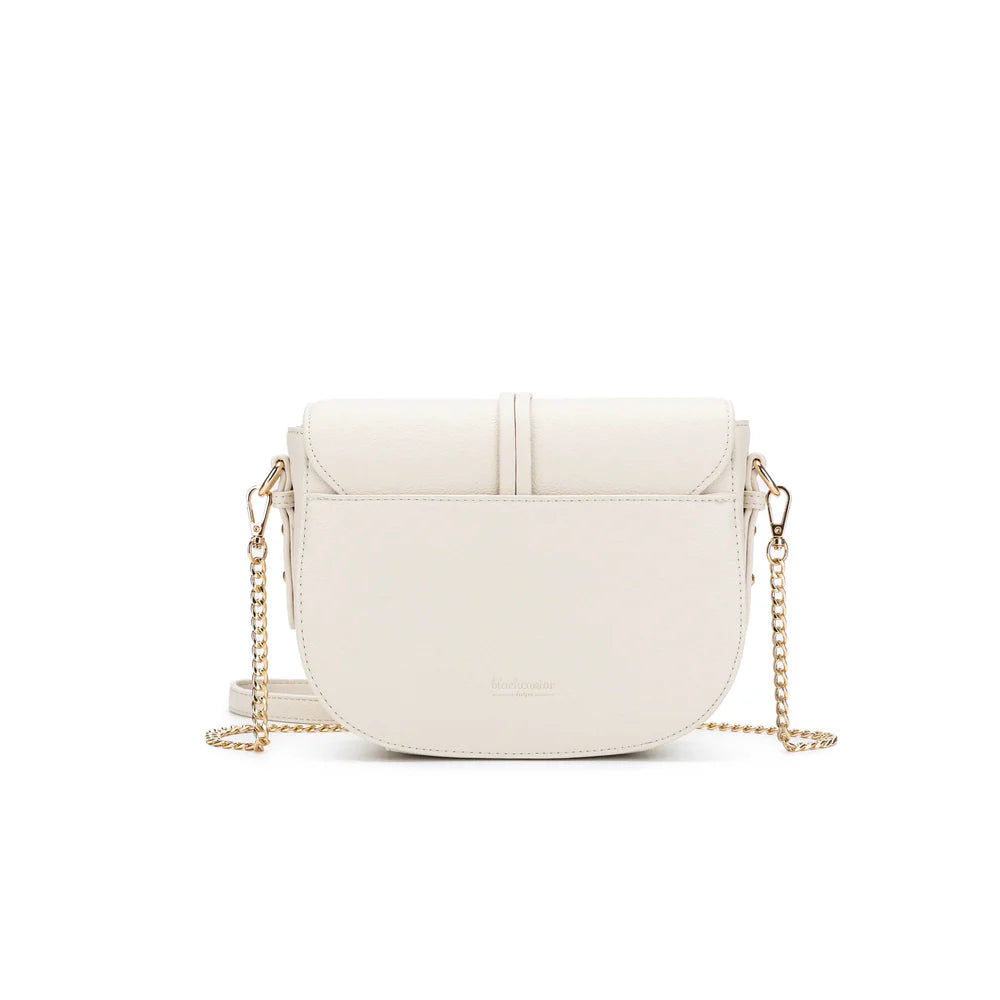 Black Caviar Handbag Antonia Ivory