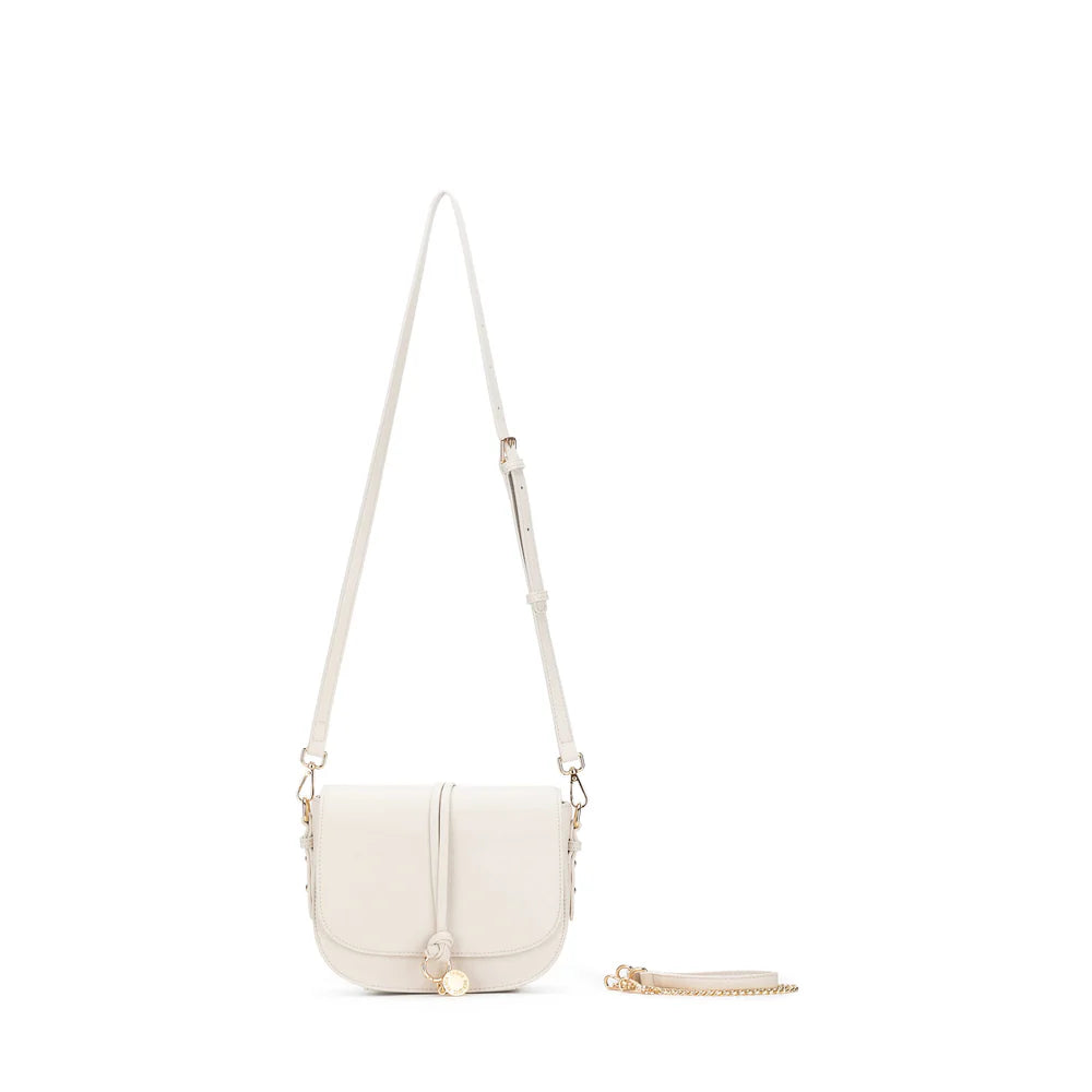 Black Caviar Handbag Antonia Ivory