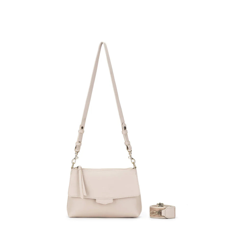 Black Caviar Handbag Alessia Oatmeal