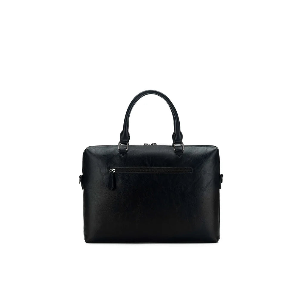 Black Caviar Satchel Roma Black