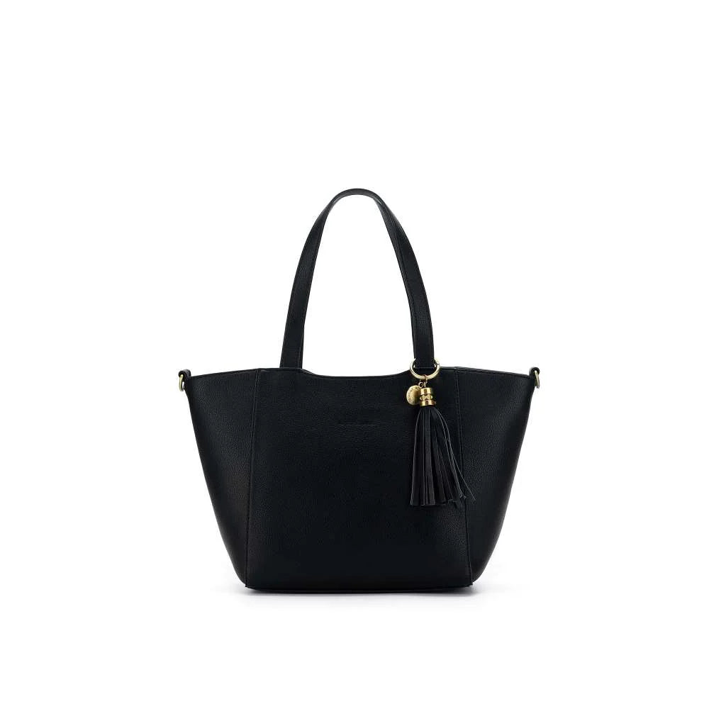 Black Caviar Handbag Liana Black