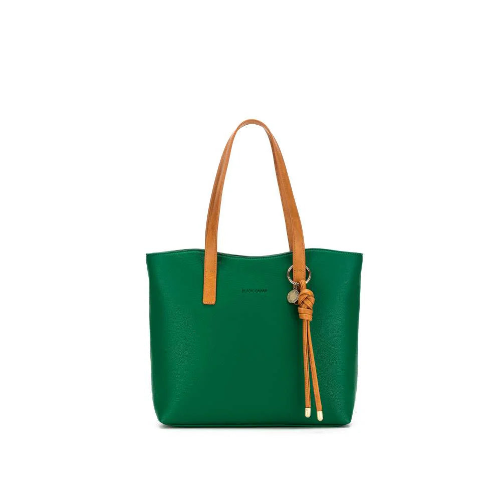 Black Caviar Handbag Lucia Green