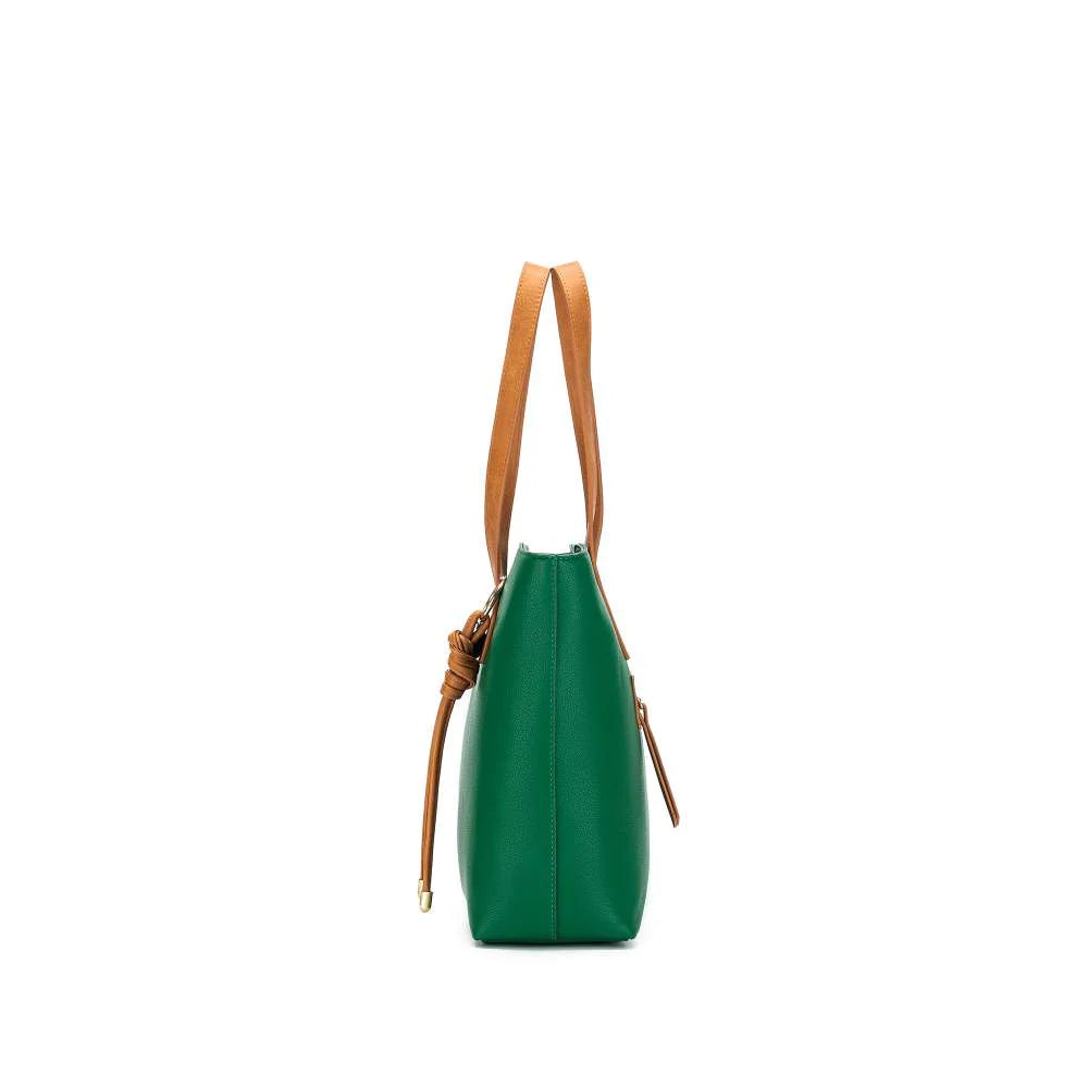 Black Caviar Handbag Lucia Green