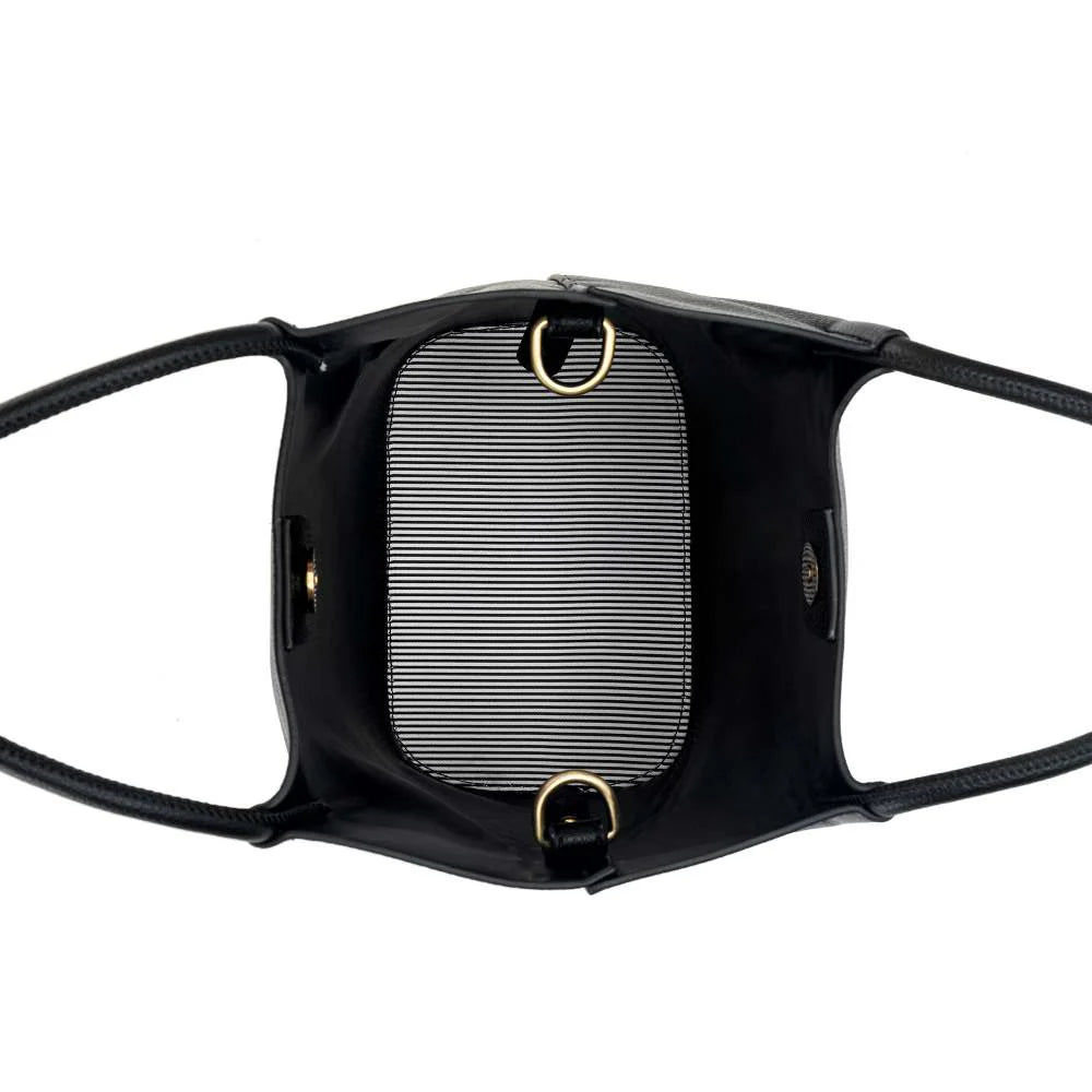 Black Caviar Handbag Lara Black