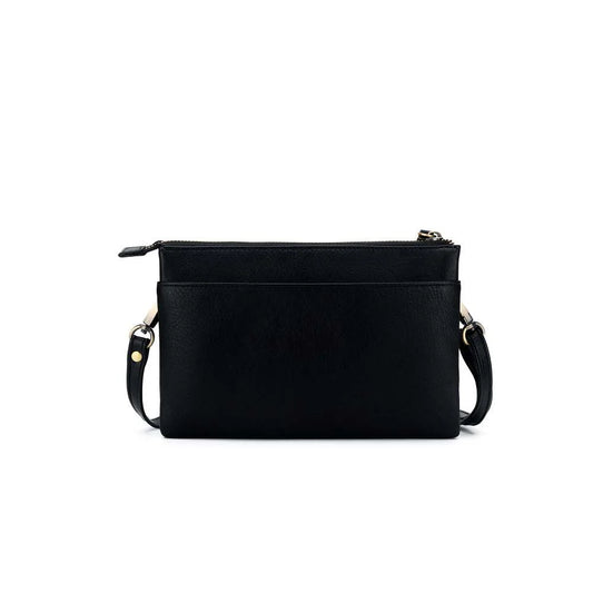 Black Caviar Handbag Sabrina Black