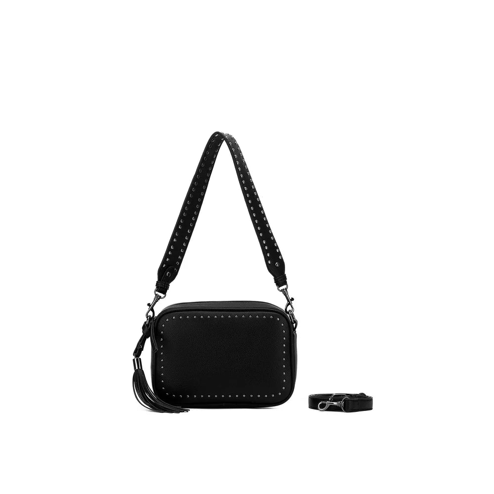 Black Caviar Handbag Soho Black