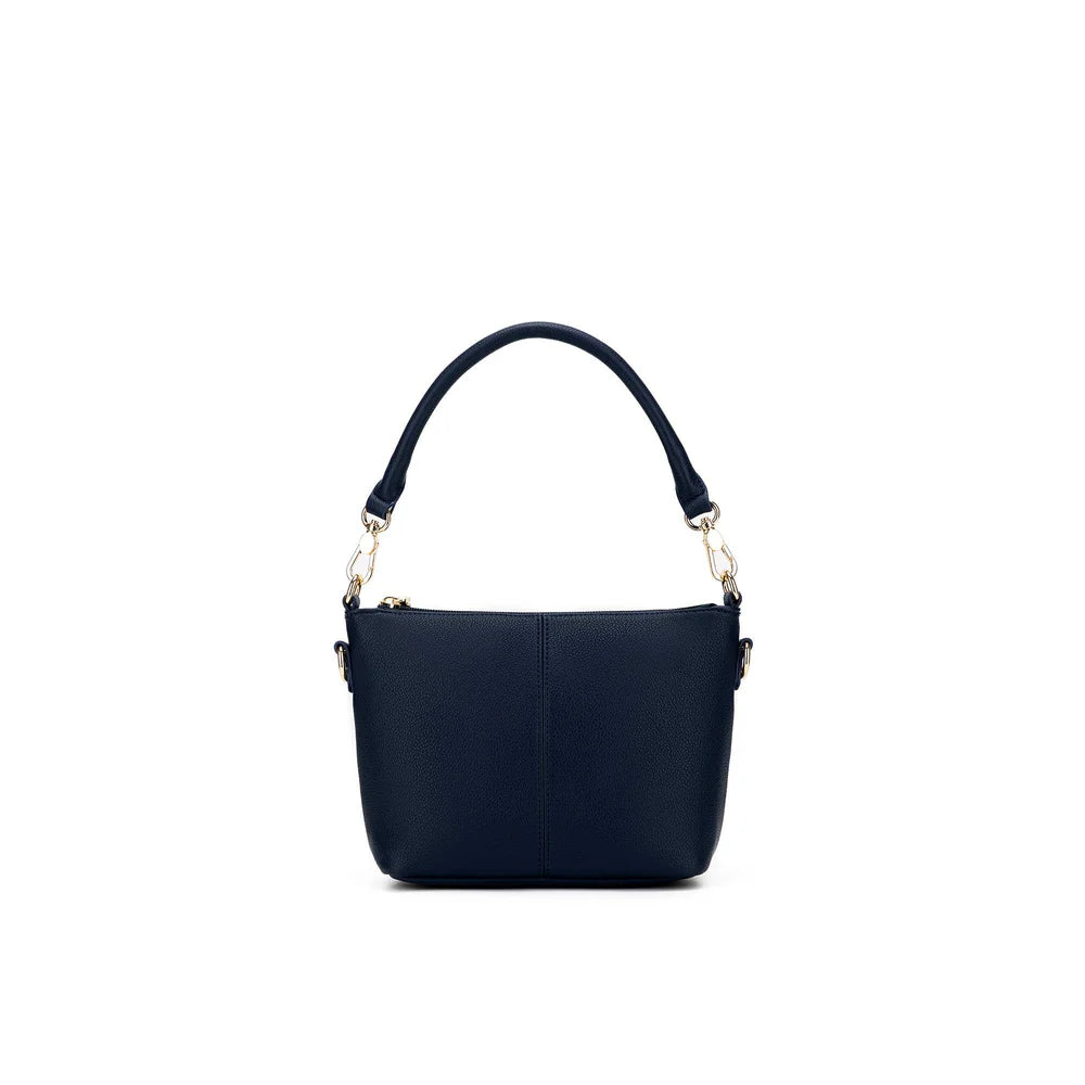 Black Caviar Handbag Alice Deep Navy