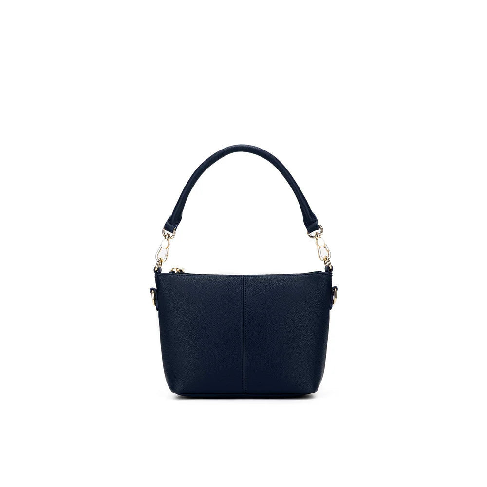 Black Caviar Handbag Alice Deep Navy