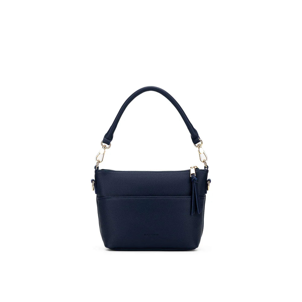 Black Caviar Handbag Alice Deep Navy