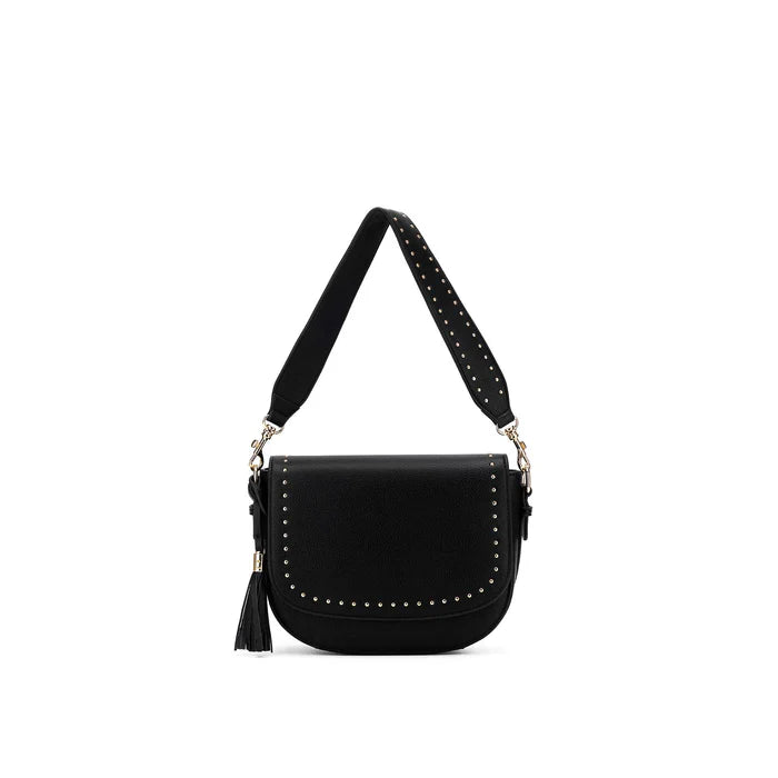 Black Caviar Handbag Addison Black