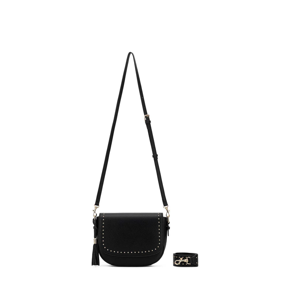 Black Caviar Handbag Addison Black